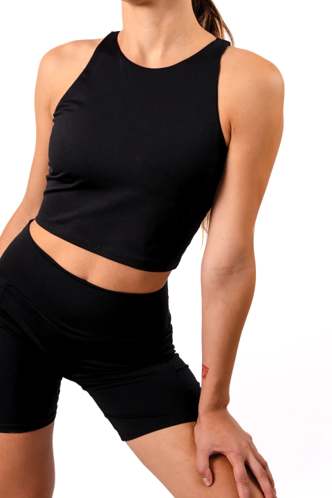 Top Bruma - Negro - comprar online