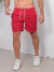 shorts linho grosso masculino curto algodão bolsos cordão amarração premium luxo praia - loja online