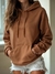 Moletom Liso Feminino Canguru Com Capuz Blusa de Frio Casaco Blusao Inverno Premium