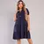 Vestido Midi Casual, Manga borboleta ⭐⭐⭐⭐⭐4.8