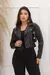 Jaqueta Blusa Bomber Feminina Couro Falso Sintético Pu Zíper Motociclista Casu ⭐⭐⭐⭐⭐4.9 - loja online