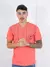 Camiseta masculina com decote em V, 100% em algodão - comprar online