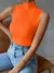 Blusa Regata feminina Gola Alta Canelada sem manga sexy elegante casual verão ⭐⭐⭐⭐⭐ 5.0 - OUTLET | Loja Oficial | Roupas Masculinas e Femininas