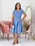 VESTIDO MIDI RODADO ZÍNIA | Moda Evangélica | Moda Feminina | Moda Modesta ⭐⭐⭐⭐⭐5.0 - comprar online
