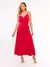 Vestido Longo com Laço Festa Casamento Social Elegante Feminino ⭐⭐⭐⭐⭐5.0 - OUTLET | Loja Oficial | Roupas Masculinas e Femininas