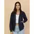 Blusa De Frio Casaco Moletom Feminino Com Ziper e Capuz Liso Várias Cores Com Plus Size - comprar online