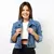 Jaqueta Jeans Feminina Curta Jaquetinha Moda Blogueira