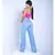 Imagem do CALÇA WIDE LEG FEMININA JEANS PANTALONA 100% ALGODÃO CALÇA UNIVERSITARIA ⭐⭐⭐⭐⭐5.0