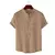 Camisa Social Masculina Linho Gola Padre Manga Curta Luxo ⭐⭐⭐⭐⭐5.0 - OUTLET | Loja Oficial | Roupas Masculinas e Femininas
