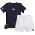 Imagem do Compre 1, Leve 3. Camiseta 100% Algodão E Short Moletom Várias Cores Masculina Estampado + Brinde