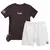 Imagem do Compre 1, Leve 3. Camiseta 100% Algodão E Short Moletom Várias Cores Masculina Estampado + Brinde