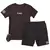 Compre 1, Leve 3. Camiseta 100% Algodão E Short Moletom Várias Cores Masculina Estampado + Brinde na internet