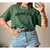 Camiseta Feminina - T-Shirt, Blusinha Camisa Básica Moda Verão Tendência Bege - comprar online