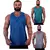 Kit 3 Camiseta Regata Cavada Dry Rajado Masculino ⭐⭐⭐⭐⭐4.9 na internet