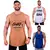 Kit 3 Camiseta Regata Masculina - Conforto e Estilo para Treino, Academia e Casual