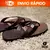 Chinelo Danper Sandália de dedo Adulto Masculino Original Café Barcelona ⭐⭐⭐⭐⭐