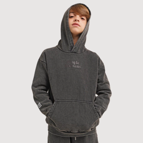 Buzo canguro frisa oversize