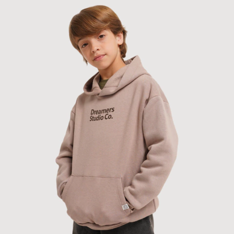Campera canguro de frisa