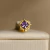 PIERCING TOPO ROYAL AMETHYST