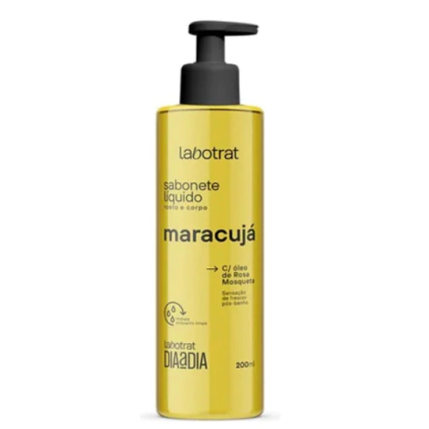 Sabonete Líquido Facial e Corporal LABOTRAT Maracujà 190ml
