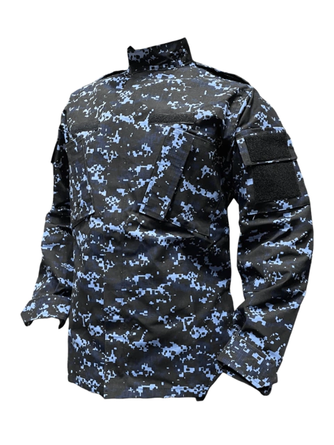 Pixelado Azul - Chaquetilla Ripstop | VB - comprar online