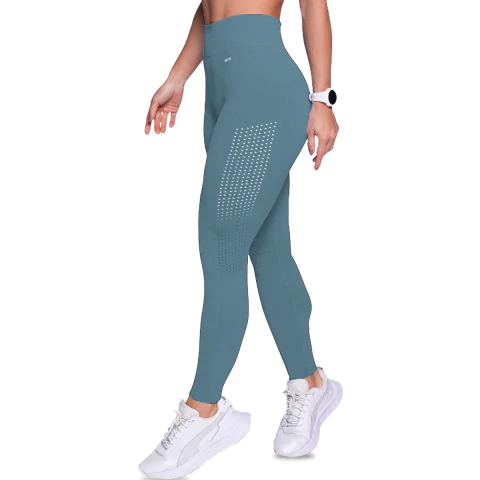 Calça Legging Selene Fitness Academia Sem Costura Esportiva