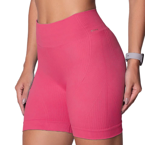 Short Selene Sem Costura Bermuda Fitness Academia Corrida - comprar online
