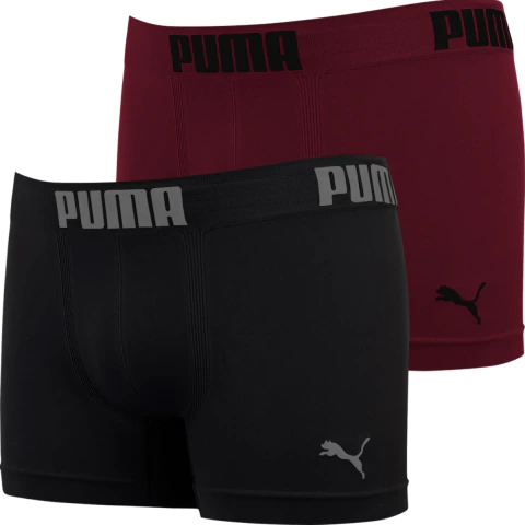 Kit 2 Cuecas Boxer Puma Masculina Box Sem Costura Original na internet