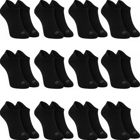 Kit 12 Pares Meias Sapatilha Soquete Invisível Masculina Feminina Confortável Original - comprar online