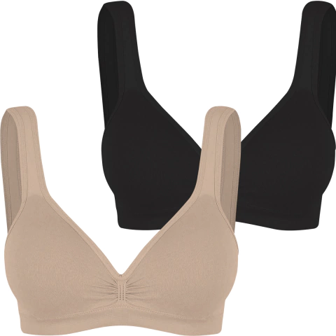 Kit 2 Sutiãs Trifil Daily Top Com Bojo Soutien Sem Costura - Osure