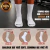 Kit 3 Pares Meias Poliamida Corrida Zhamaro Cano Alto Sport - loja online