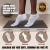 Kit 3 Pares Meias Poliamida Corrida Zhamaro Dry Sapatilha - loja online