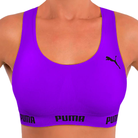 Top Puma Original Feminino Alta Sustentação Academia Fitness na internet