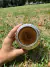 Mate Torpedo de calabaza con refuerzo de Alpaca y Bronce - tienda online