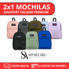 PROMO 2X1 Mochilas Jansport - comprar online