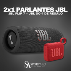 2X1 - JBL FLIP 7 + JBL GO 4 - (DE REGALO)