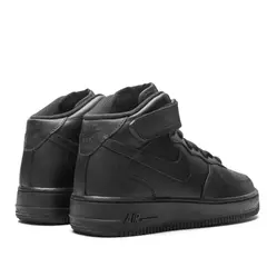 Nike Air Force 1 Mid Triple Black - Canela´s Shop