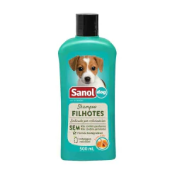 SHAMPOO SANOL DOG FILHOTE 500ML - comprar online