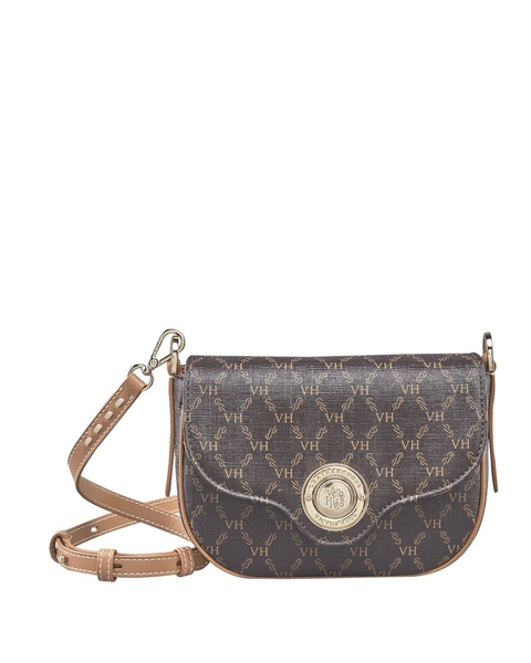 BOLSA LOCK BABY MESSENGER COFFEE CUOIO