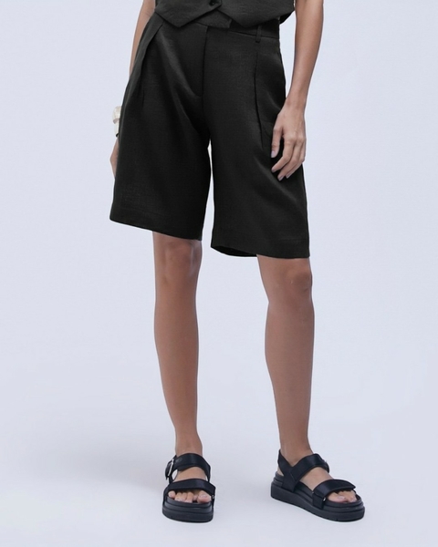 BERMUDA ALFAITARIA PRETO