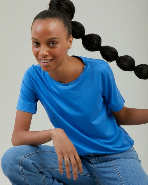 T-SHIRT GOLA CARECA MODAL PACIFICO