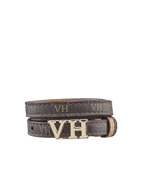 CINTO VH 115 ELOS DUPLO (TAM 85CM) COFFEE CUOIO - comprar online