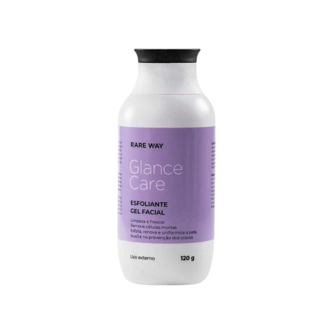 Gel Esfoliante Facial Glance Care Rare Way 120g