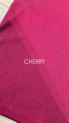 Regata canelada com gola sem costura na internet