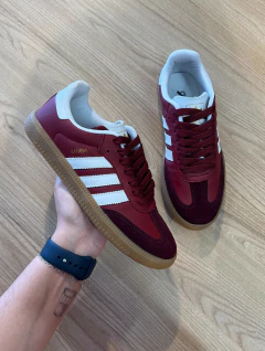 Samba Bordô/Branco na internet