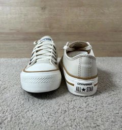 Tênis All Star Plataforma Areia Courino - comprar online