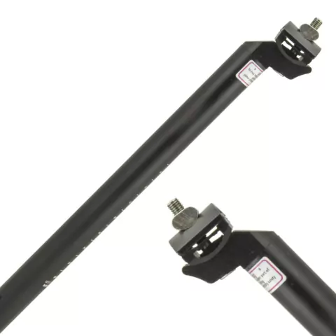 Canote de Selim com Carrinho Alumínio 26.8x350mm Logan Preto