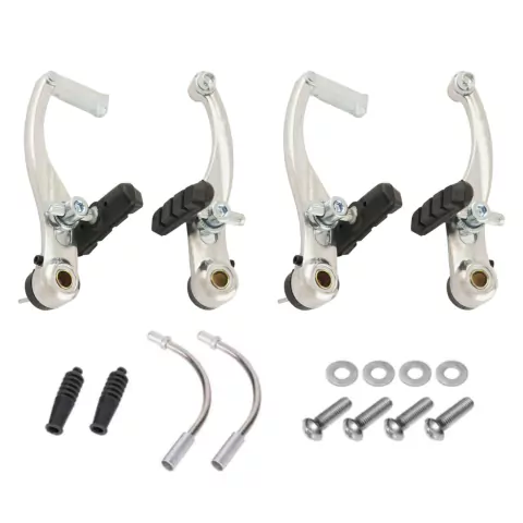 Freio V-Brake D/T Alumínio com Tubo Guia YD-V23