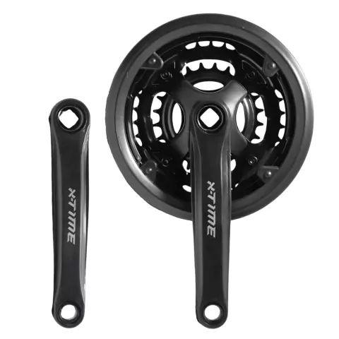 Pedivela em Aço XTime 24/34/42D 170mm Index Ponta Quadrada