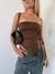 STRAPLESS FRUNCE CHOCOLATE en internet